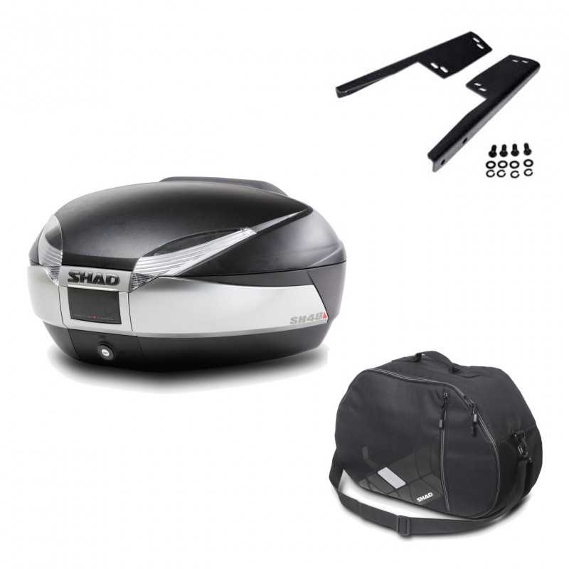 Back trunk + big top fitting + internal bag  SH48 TITANIUM PREMIUM