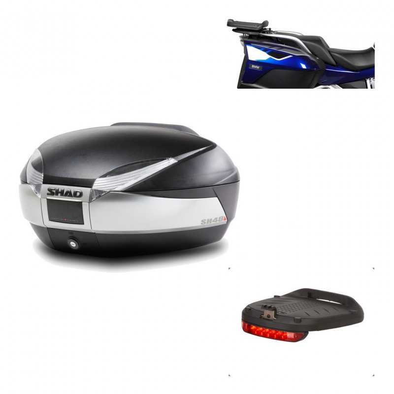 Back trunk + big top fitting + brake light  SH48 TITANIUM PREMIUM