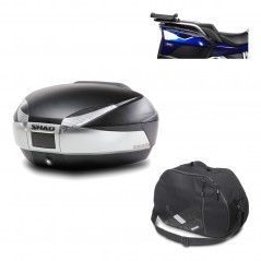 Back trunk + big top fitting + internal bag  SH48 TITANIUM PREMIUM