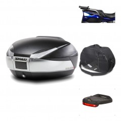 Rear trunk + mounting hardware + accessories  SH48 TITANIUM PREMIUM