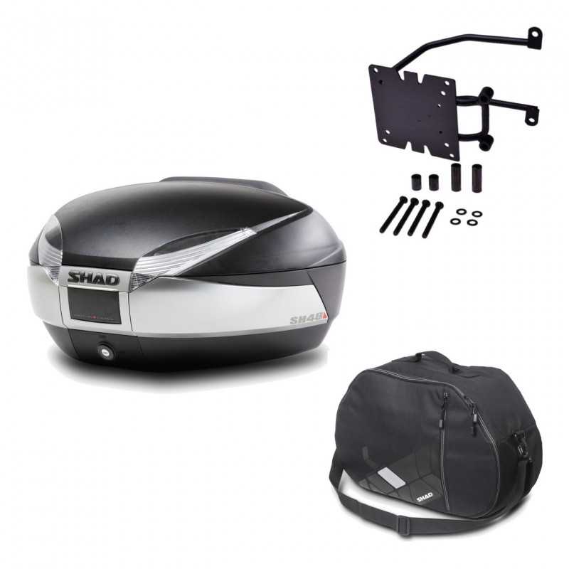 Back trunk + big top fitting + internal bag  SH48 TITANIUM PREMIUM