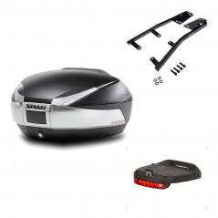Back trunk + big top fitting + brake light  SH48 TITANIUM PREMIUM
