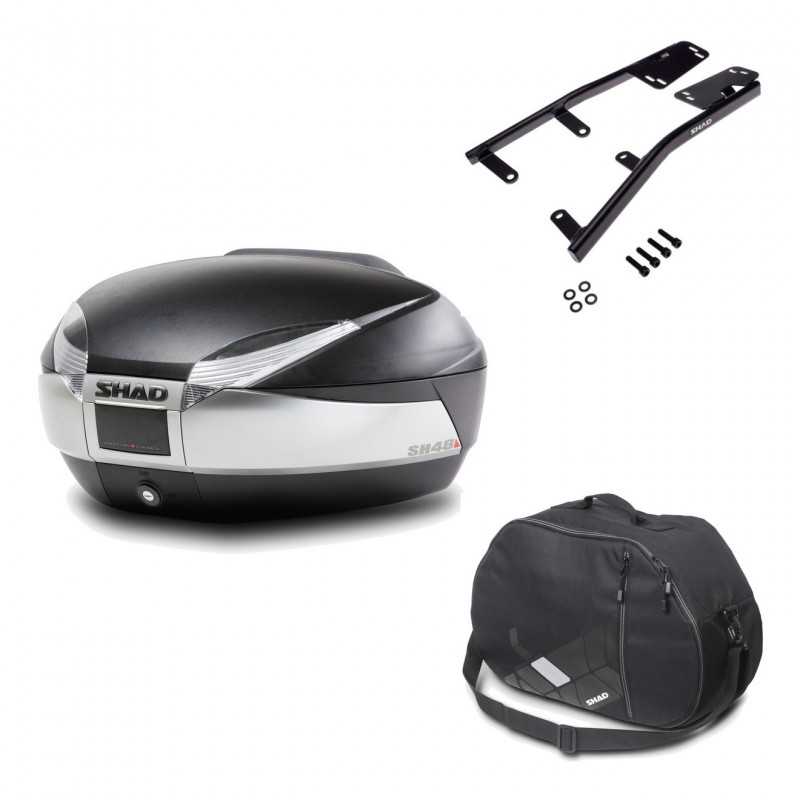 Back trunk + big top fitting + internal bag  SH48 TITANIUM PREMIUM