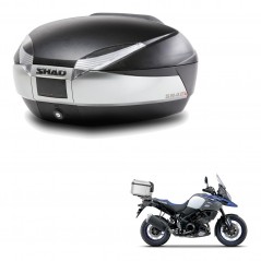 SHAD Baul trasero + herraje montaje SH48 TITANIUM PREMIUM KIT-185679