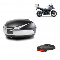 Back trunk + big top fitting + brake light  SH48 TITANIUM PREMIUM
