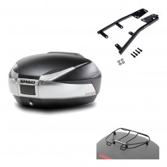 Back trunk + big top fitting + top grid rack  SH48 TITANIUM PREMIUM