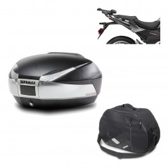 Back trunk + big top fitting + internal bag  SH48 TITANIUM PREMIUM