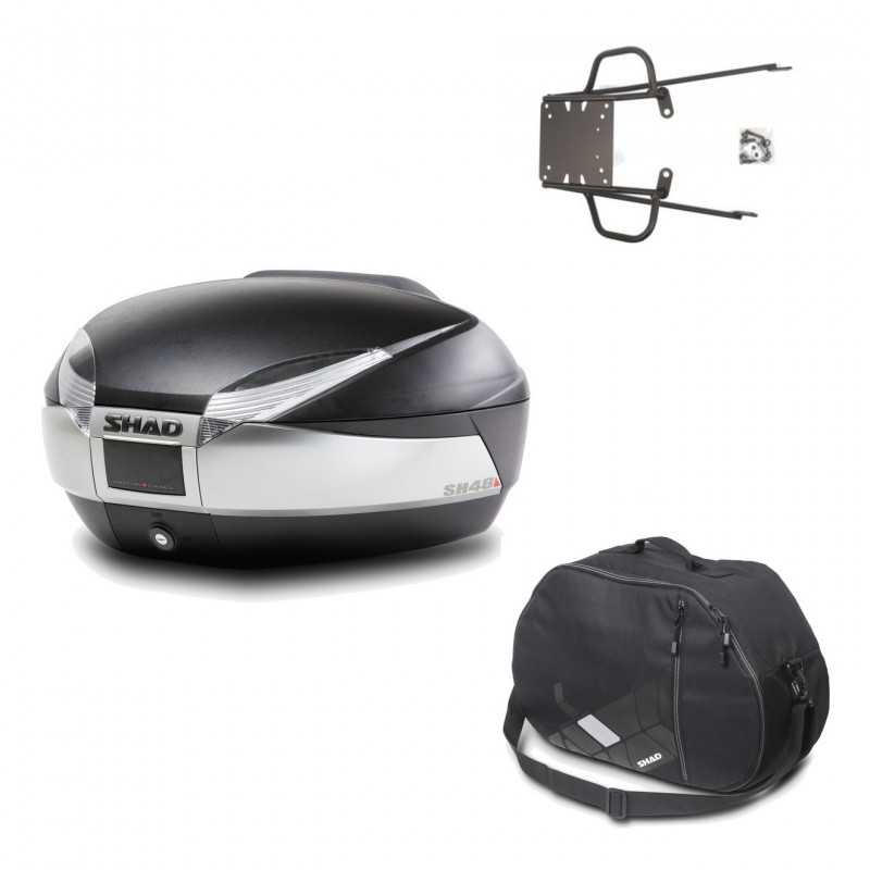 Back trunk + big top fitting + internal bag  SH48 TITANIUM PREMIUM