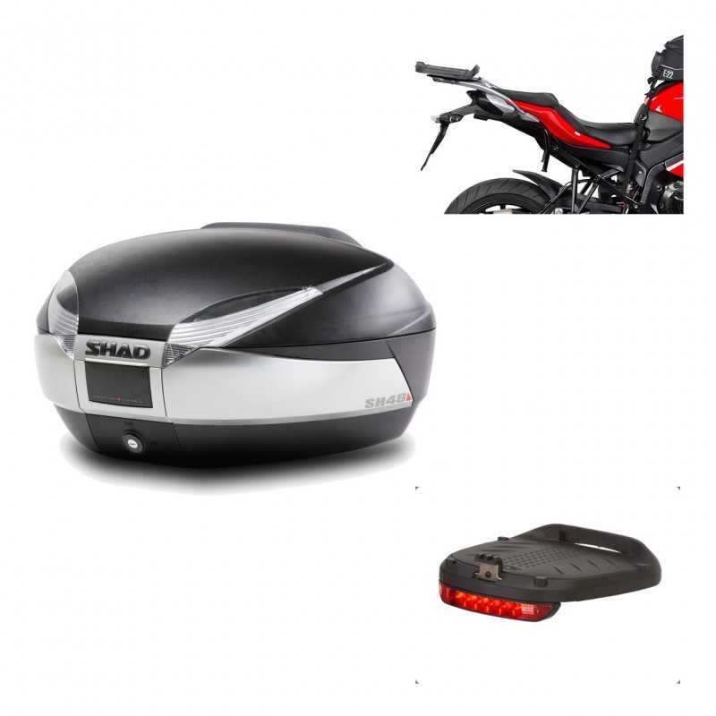 Back trunk + big top fitting + brake light  SH48 TITANIUM PREMIUM