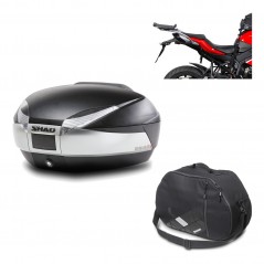 Back trunk + big top fitting + internal bag  SH48 TITANIUM PREMIUM