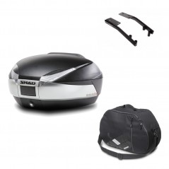 Back trunk + big top fitting + internal bag  SH48 TITANIUM PREMIUM