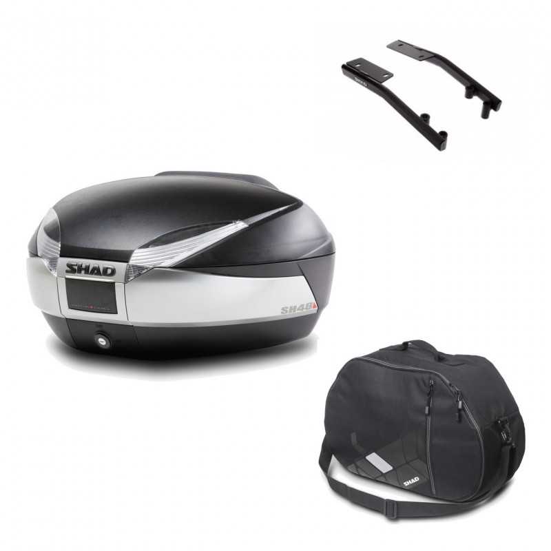 Back trunk + big top fitting + internal bag  SH48 TITANIUM PREMIUM