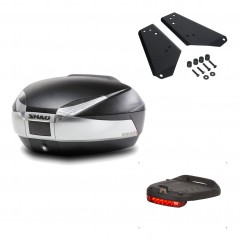 Back trunk + big top fitting + brake light  SH48 TITANIUM PREMIUM