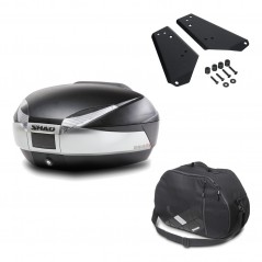 Back trunk + big top fitting + internal bag  SH48 TITANIUM PREMIUM