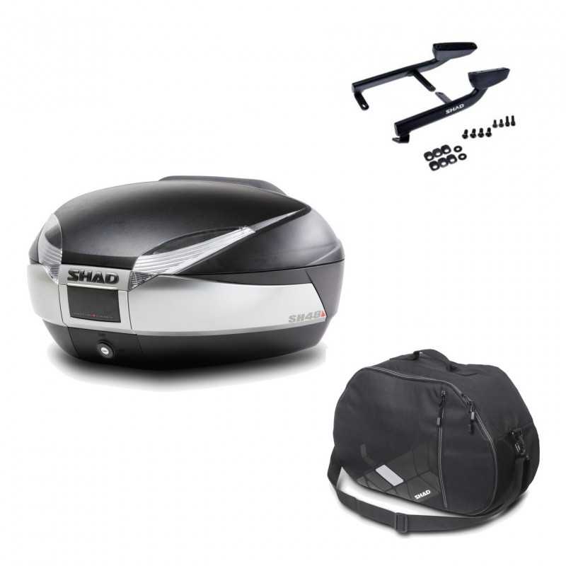 Back trunk + big top fitting + internal bag  SH48 TITANIUM PREMIUM
