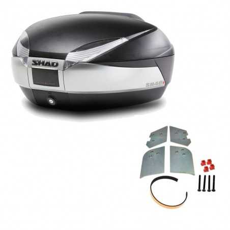 SHAD Baul trasero + herraje montaje SH48 TITANIUM PREMIUM KIT-185791