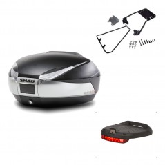 Back trunk + big top fitting + brake light  SH48 TITANIUM PREMIUM