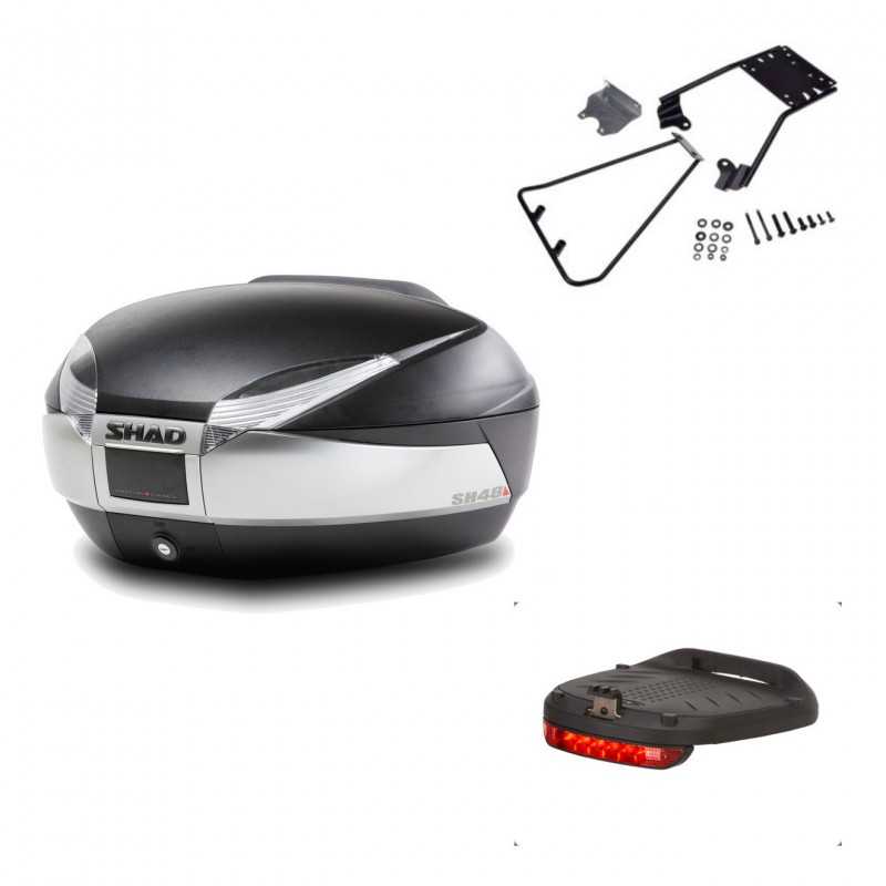 Back trunk + big top fitting + brake light  SH48 TITANIUM PREMIUM