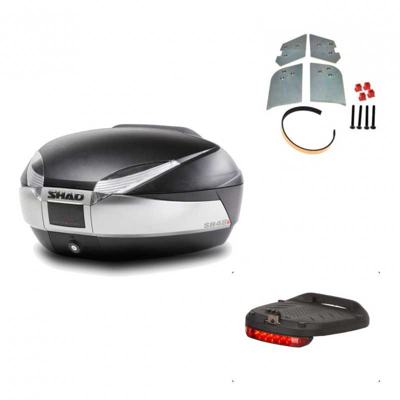 Back trunk + big top fitting + brake light  SH48 TITANIUM PREMIUM