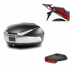 Back trunk + big top fitting + brake light  SH48 TITANIUM PREMIUM
