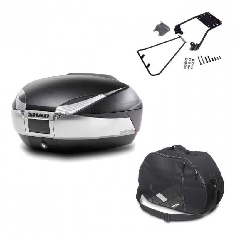 Back trunk + big top fitting + internal bag  SH48 TITANIUM PREMIUM