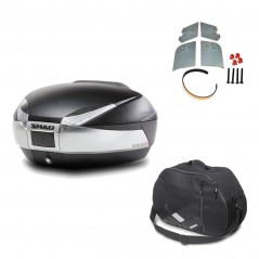 Back trunk + big top fitting + internal bag  SH48 TITANIUM PREMIUM