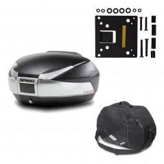 Back trunk + big top fitting + internal bag  SH48 TITANIUM PREMIUM