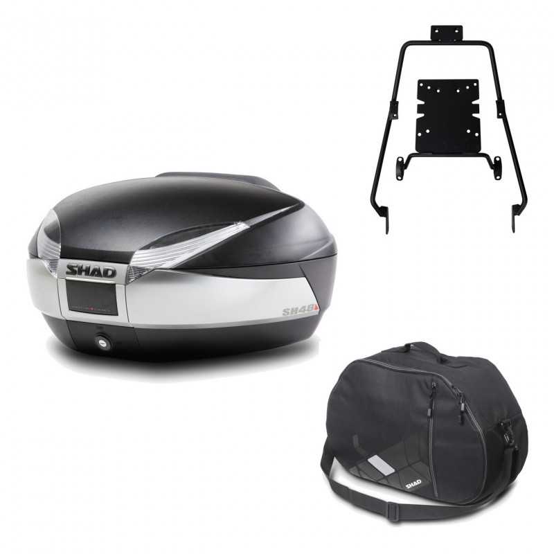Back trunk + big top fitting + internal bag  SH48 TITANIUM PREMIUM
