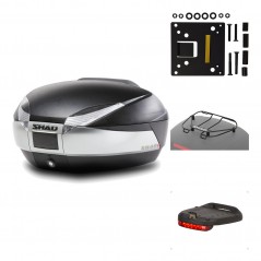 Rear trunk + mounting hardware + accessories  SH48 TITANIUM PREMIUM