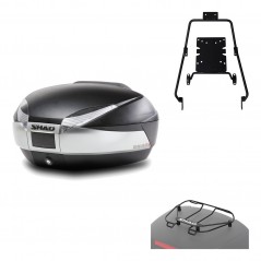 Back trunk + big top fitting + top grid rack  SH48 TITANIUM PREMIUM