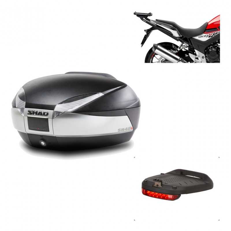 Back trunk + big top fitting + brake light  SH48 TITANIUM PREMIUM