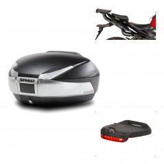Back trunk + big top fitting + brake light  SH48 TITANIUM PREMIUM
