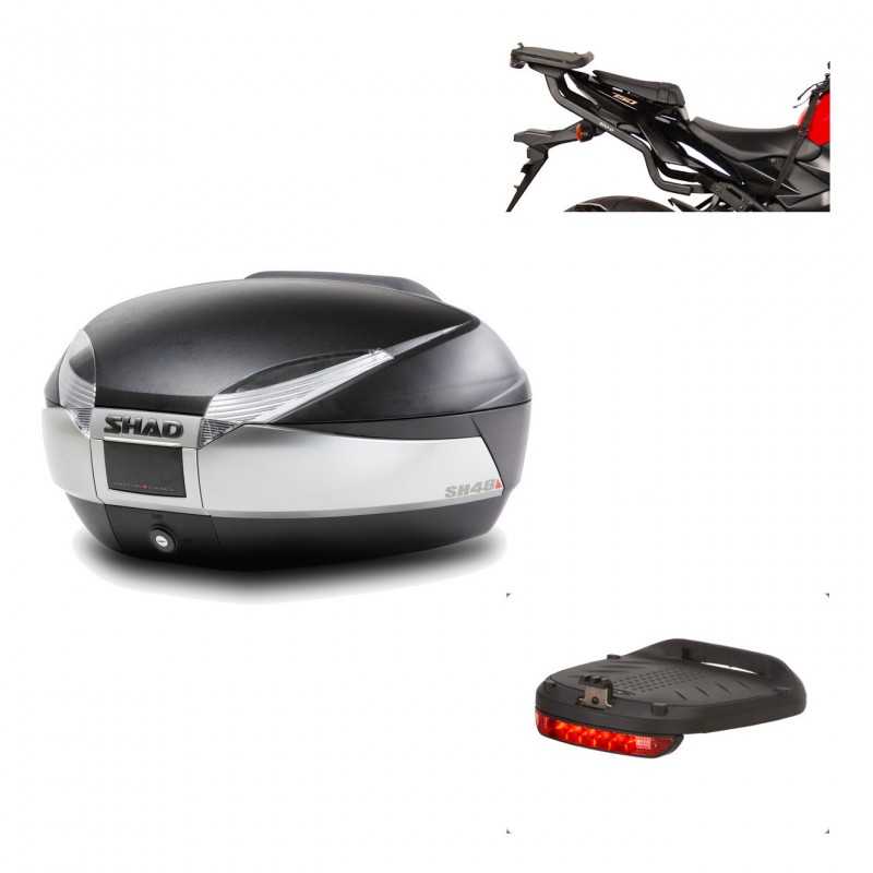 Back trunk + big top fitting + brake light  SH48 TITANIUM PREMIUM