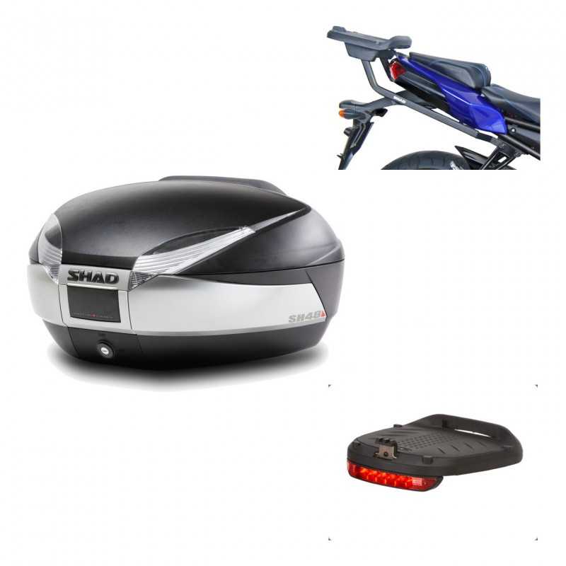 Back trunk + big top fitting + brake light  SH48 TITANIUM PREMIUM
