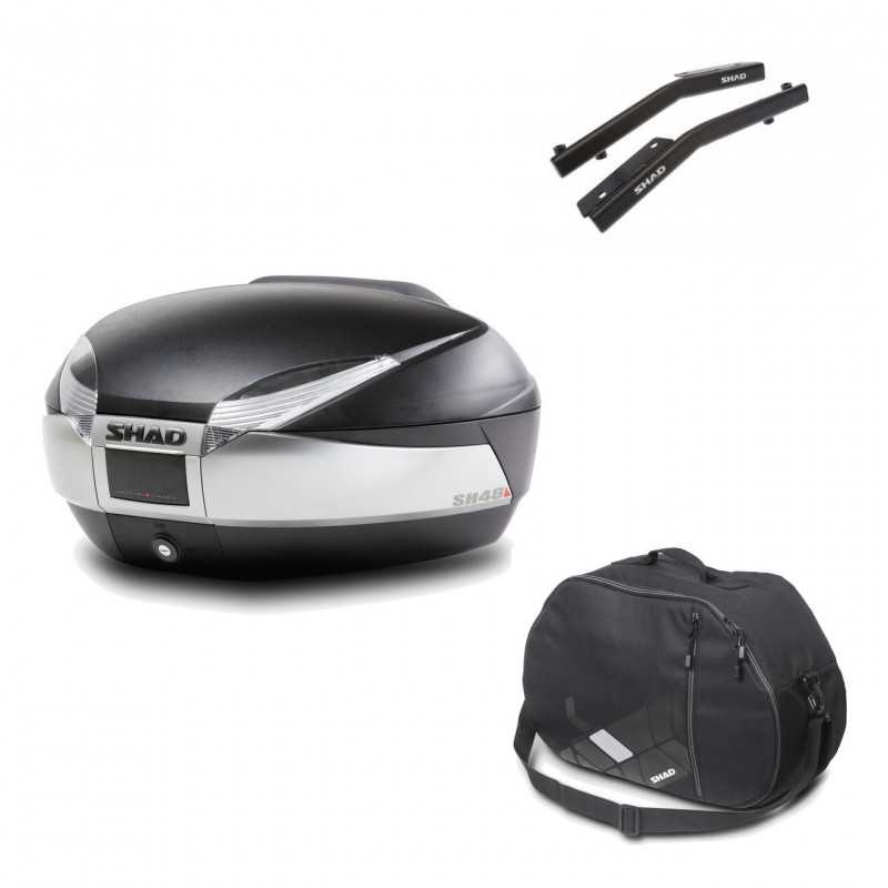 Back trunk + big top fitting + internal bag  SH48 TITANIUM PREMIUM