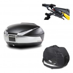 Back trunk + big top fitting + internal bag  SH48 TITANIUM PREMIUM