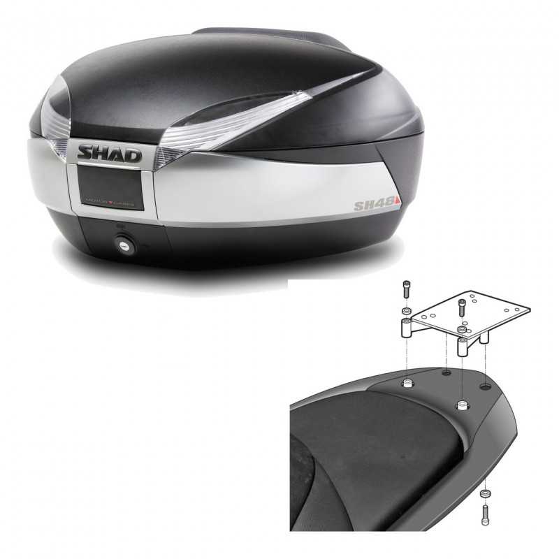Back trunk + big top fitting  SH48 TITANIUM PREMIUM