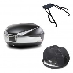 Back trunk + big top fitting + internal bag  SH48 TITANIUM PREMIUM