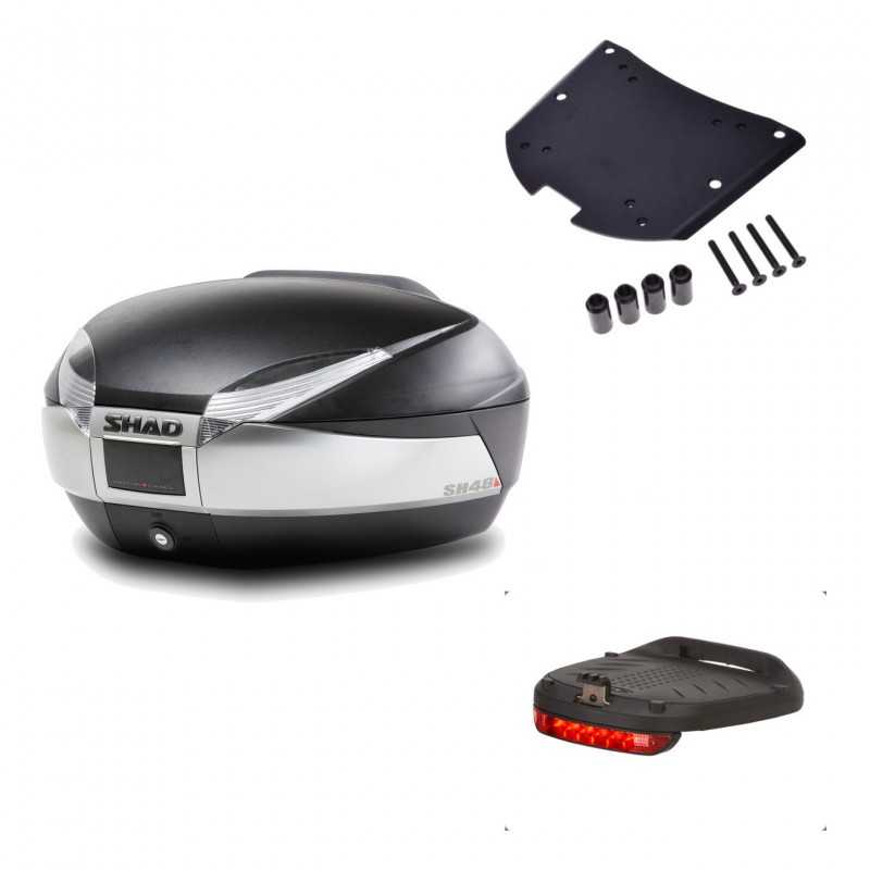 Back trunk + big top fitting + brake light  SH48 TITANIUM PREMIUM