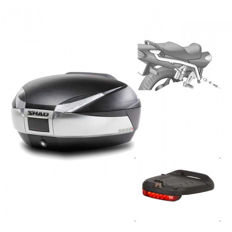 Back trunk + big top fitting + brake light  SH48 TITANIUM PREMIUM
