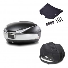 Back trunk + big top fitting + internal bag  SH48 TITANIUM PREMIUM