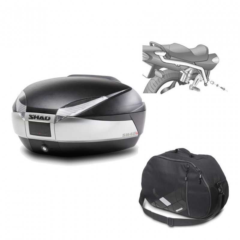 Back trunk + big top fitting + internal bag  SH48 TITANIUM PREMIUM