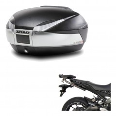 SHAD Baul trasero + herraje montaje SH48 TITANIUM PREMIUM KIT-185855