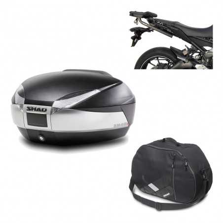 Back trunk + big top fitting + internal bag  SH48 TITANIUM PREMIUM