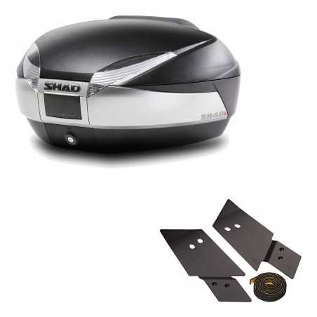 SHAD Baul trasero + herraje montaje SH48 TITANIUM PREMIUM KIT-185759