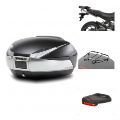 Rear trunk + mounting hardware + accessories  SH48 TITANIUM PREMIUM