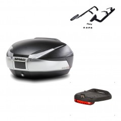 Back trunk + big top fitting + brake light  SH48 TITANIUM PREMIUM