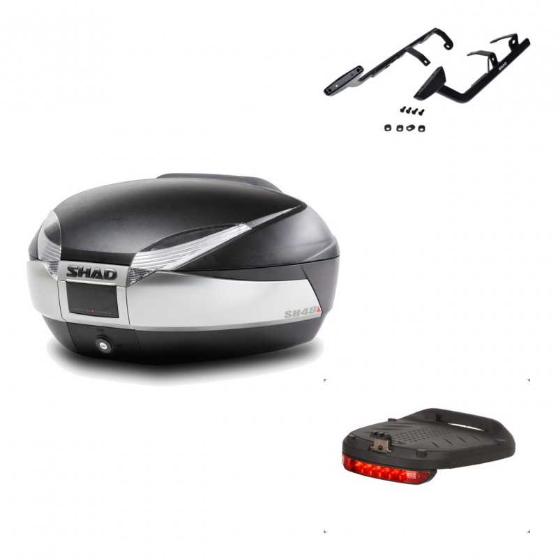 Back trunk + big top fitting + brake light  SH48 TITANIUM PREMIUM