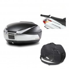 Back trunk + big top fitting + internal bag  SH48 TITANIUM PREMIUM
