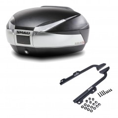 SHAD Baul trasero + herraje montaje SH48 TITANIUM PREMIUM KIT-186063